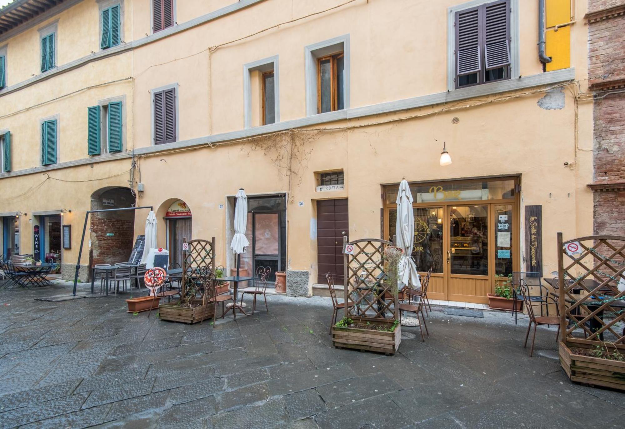 La Casa Gialla Di Buonconvento Eksteriør billede
