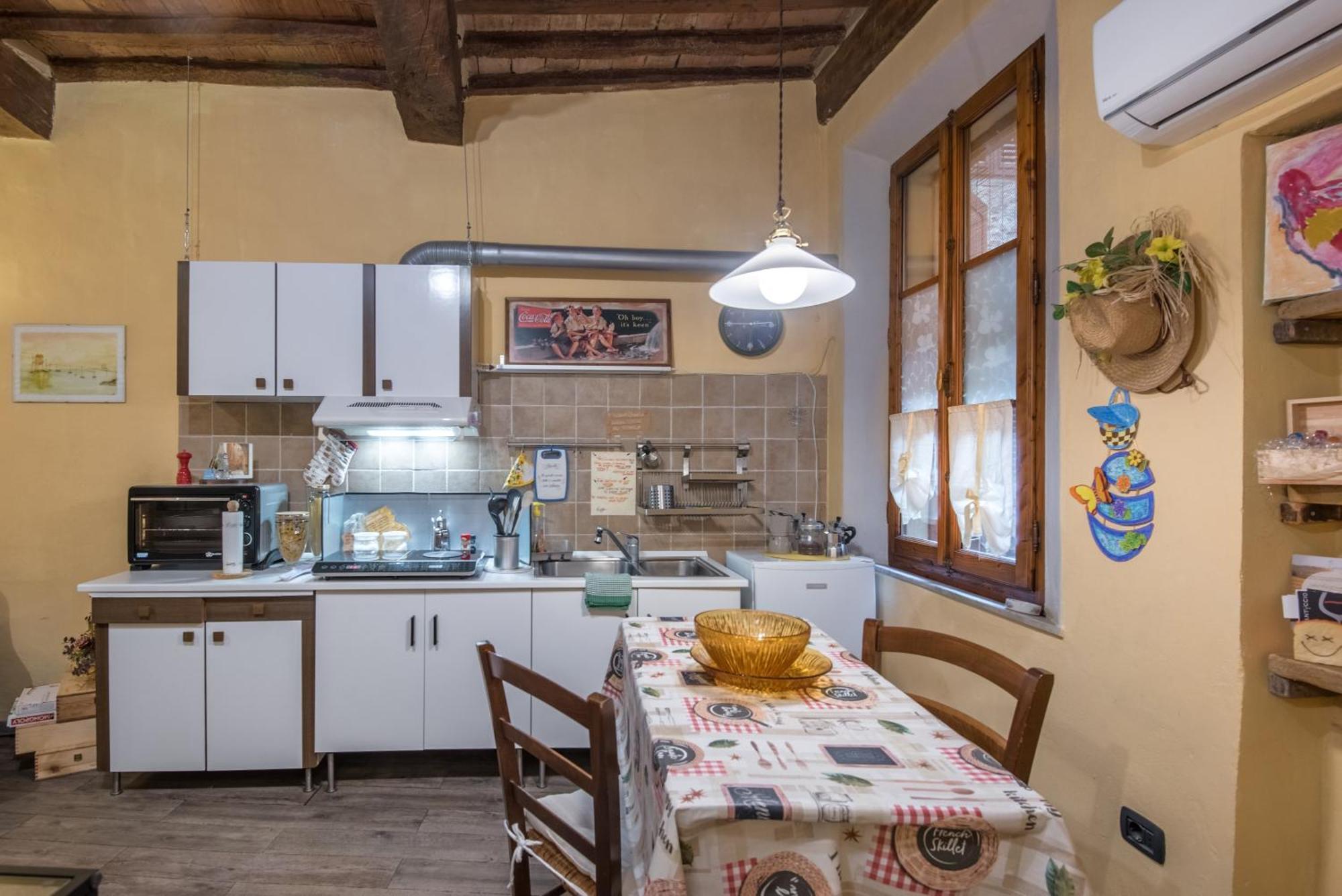 La Casa Gialla Di Buonconvento Eksteriør billede