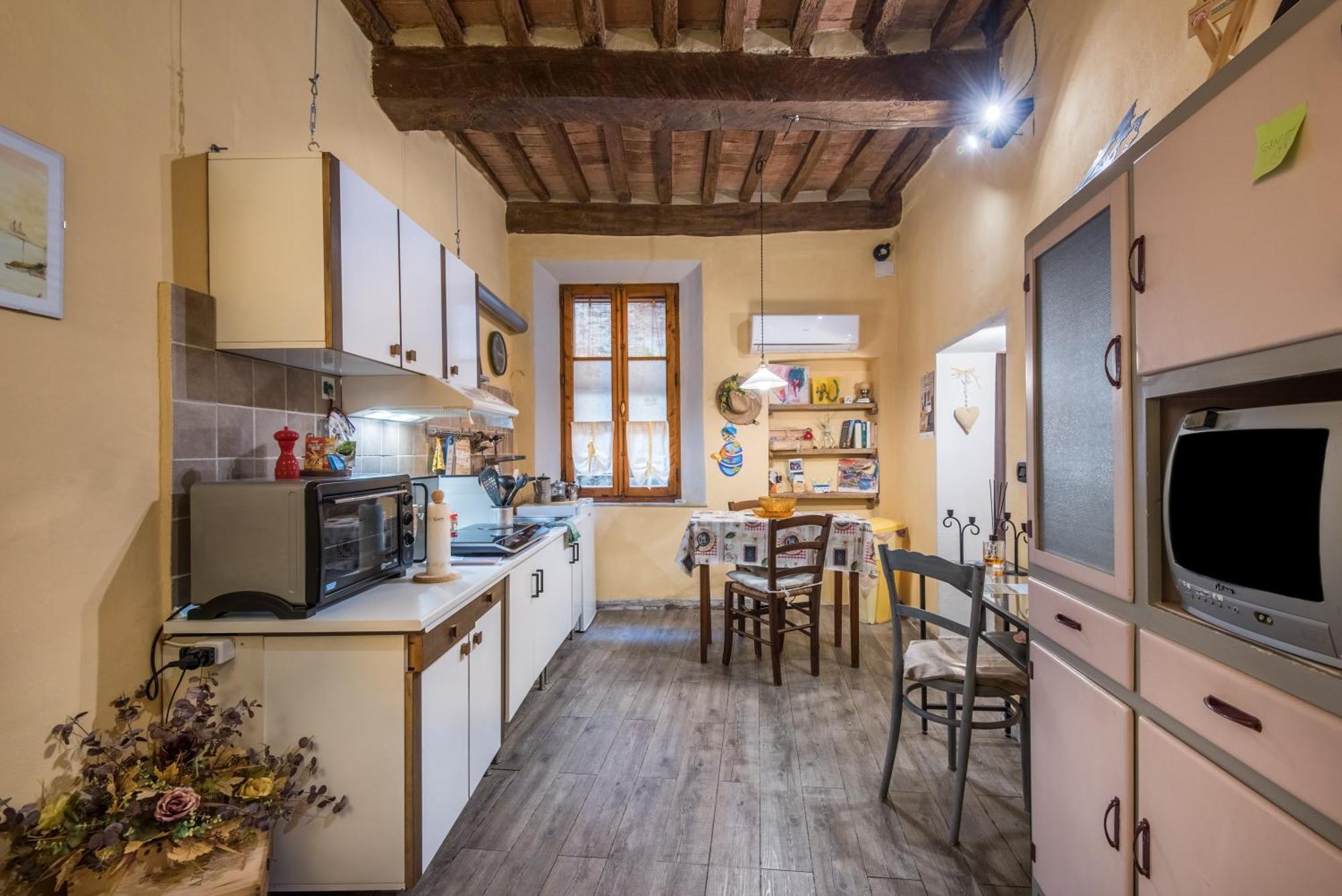 La Casa Gialla Di Buonconvento Eksteriør billede